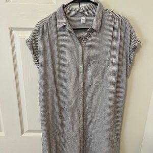 Linen Dress - Old Navy